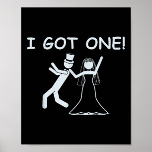 Póster Tengo Una Novia Boda Divertida.