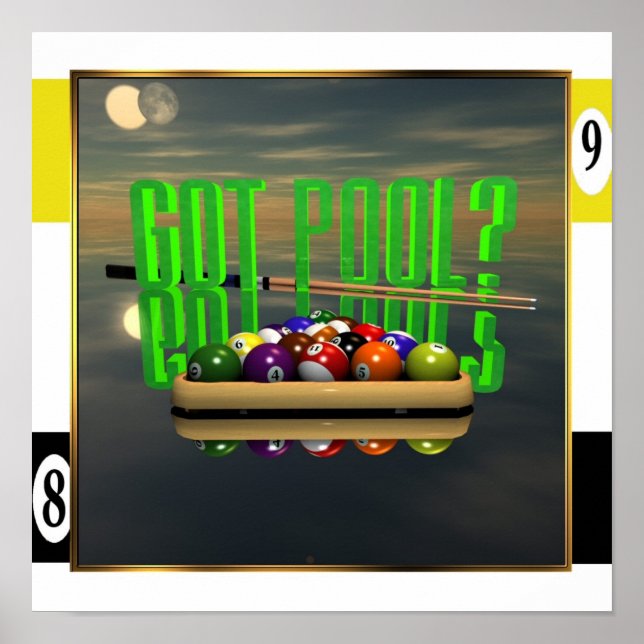 Póster Tengo una piscina (Frente)