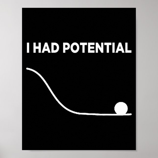 Póster Tenía potencial camiseta.png (Frente)