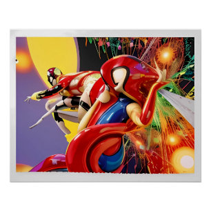 Póster Tenían Sus Propias Ideas Sobre La Moda