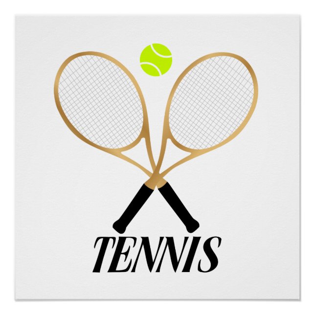Póster Tenis (Anverso)