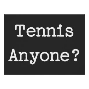 Póster Tenis