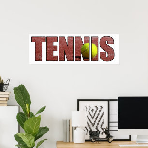 Póster Tenis