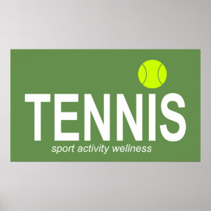 Póster Tenis