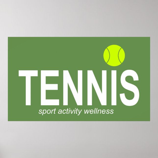 Póster Tenis (Frente)