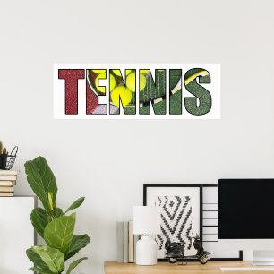 Póster Tenis