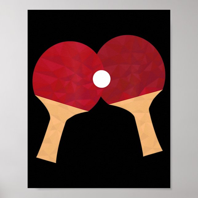 Póster Tenis de mesa (Frente)