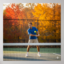 Póster Tenis de otoño