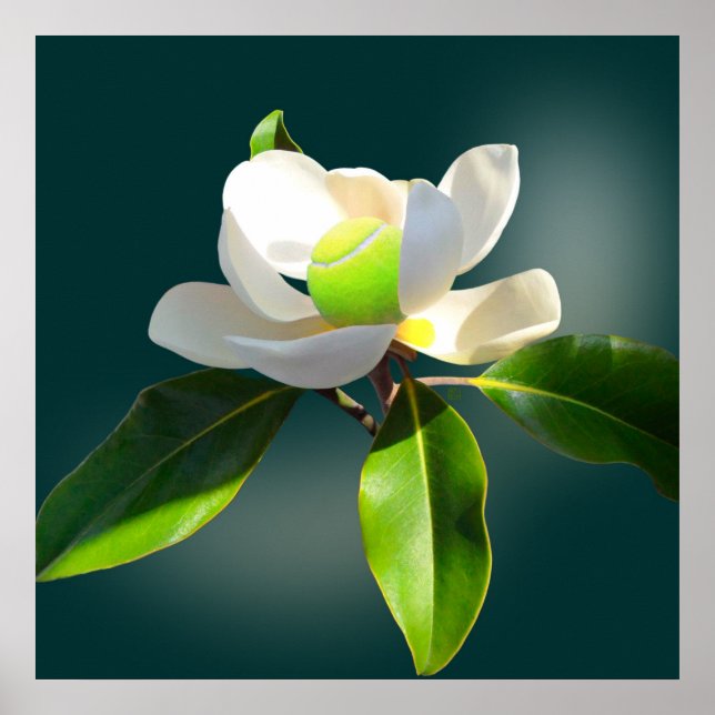 Póster Tenis Magnolia, tenis (Frente)