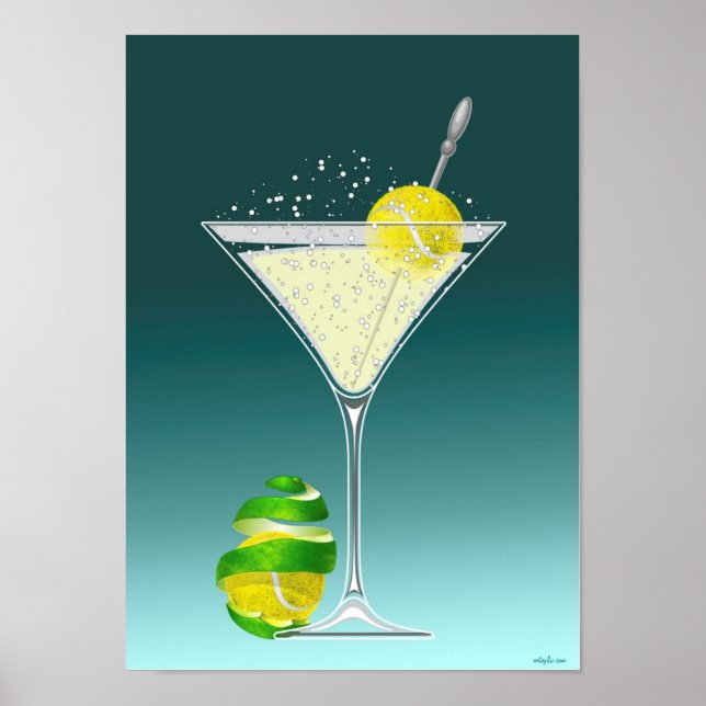 Póster Tenis Martini, tenis (Frente)