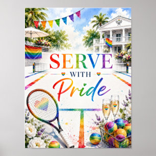 Póster Tenis Orgullo