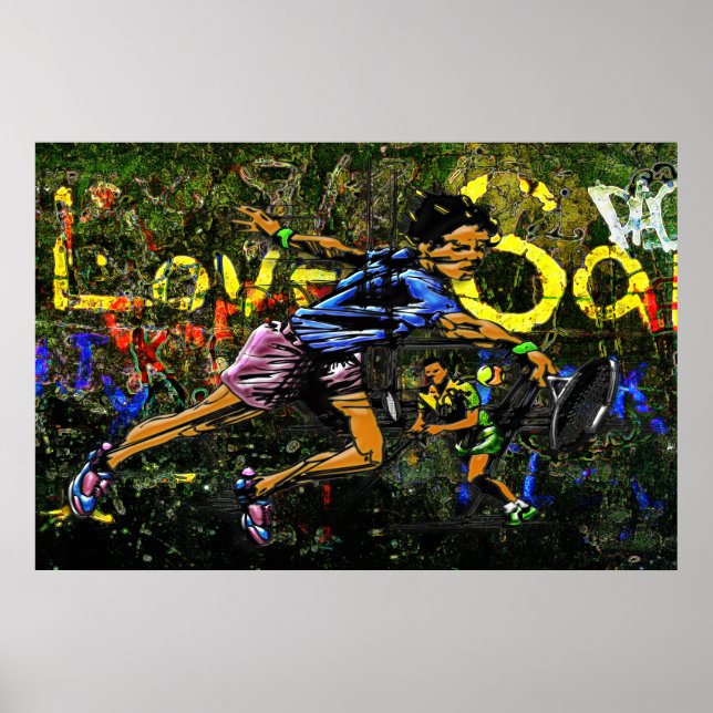 Póster Tenis Urbano (Frente)