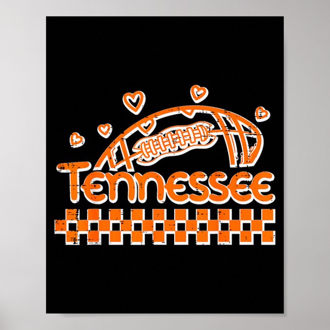 Póster Tennessee Boys Girls Teen Kids Youth Men Women  (Frente)