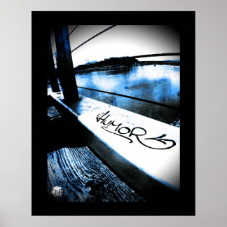 Póster Tennessee Graffiti