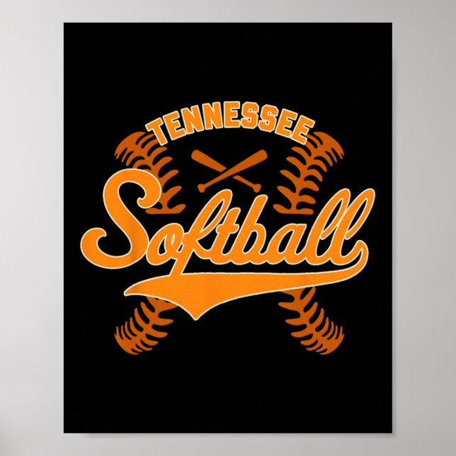 Póster Tennessee Softll  (Frente)