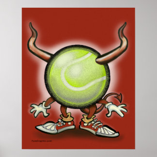 Póster Tennis Demon Poster