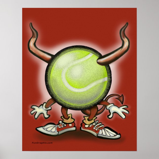 Póster Tennis Demon Poster (Frente)