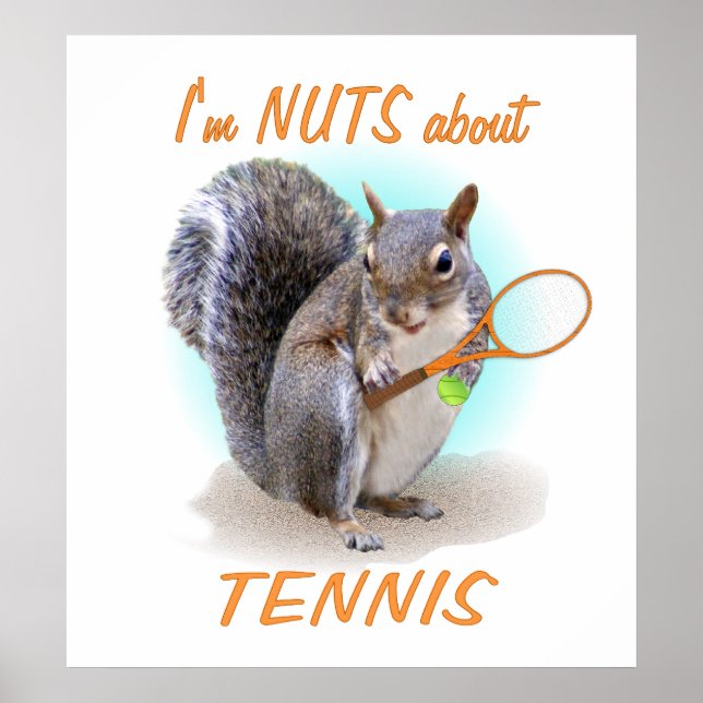 Póster Tennis Nut (Frente)
