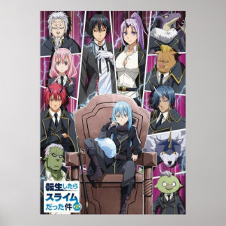 Póster Tensei Shitara Slime Datta Ken 2ª temporada