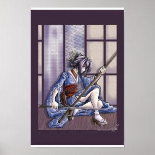 Póster Tenshi la ninja geisha