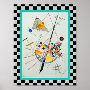 Póster Tensión delicada de Wassily Kandinsky