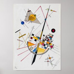 Póster Tensión Delicada Nº 85, Wassily Kandinsky