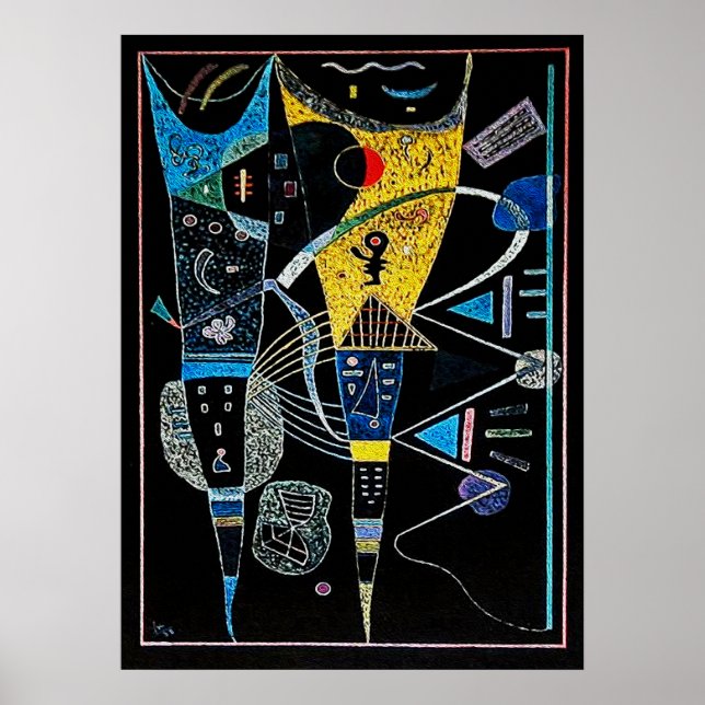 Póster Tensión doble por Basil Kandinsky (Frente)