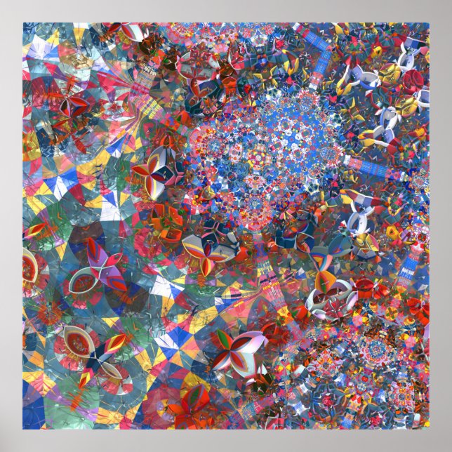 Póster Tensiones en la superficie (Frente)