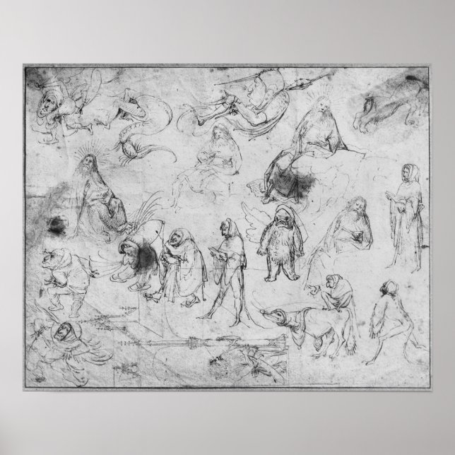 Póster Tentación de San Antonio (Frente)