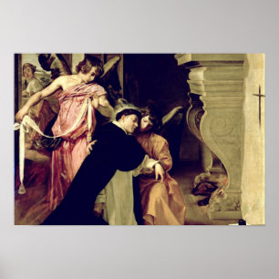 Póster Tentación de St Thomas Aquinas