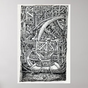 Póster Tentacle Tank de Brian Benson