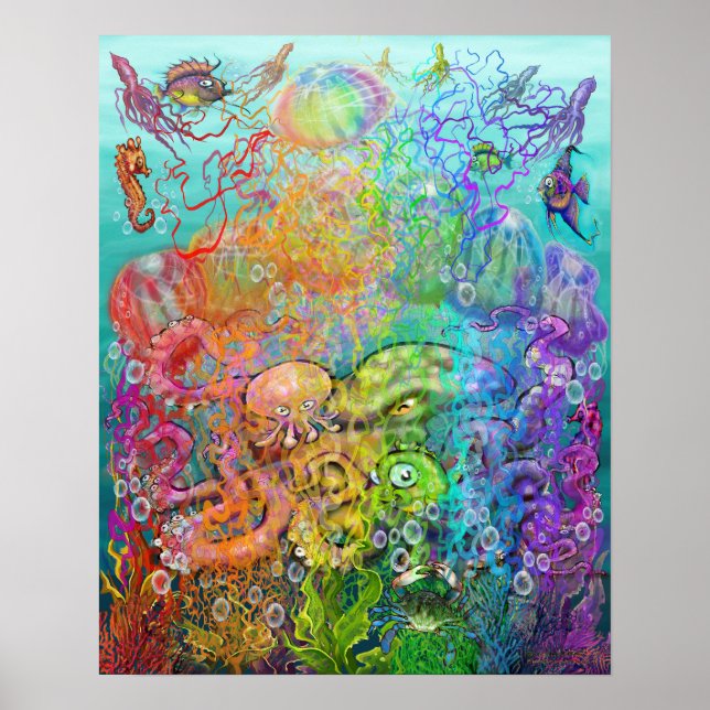 Póster Tentáculos (Frente)