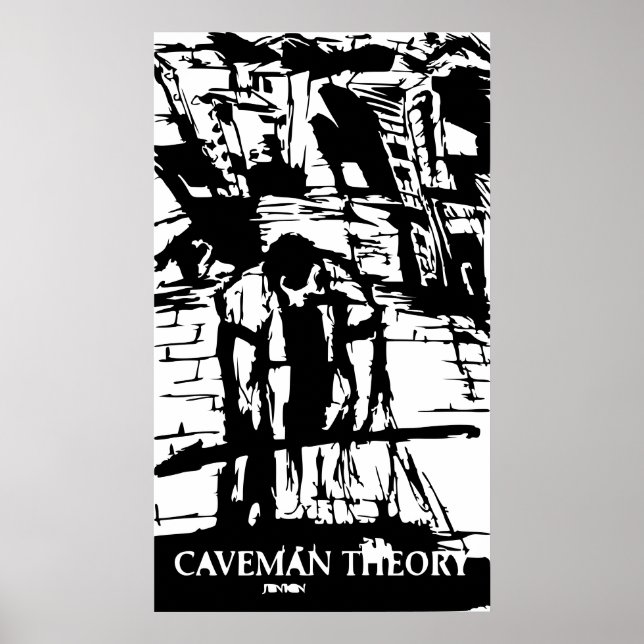 PÓSTER TEORÍA CAVEMANA (Frente)