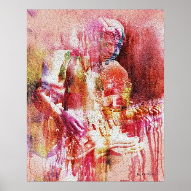 Póster Teoría de la guitarra 1 (Frente)