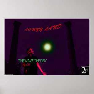 Póster TEORÍA DE TIMEWAVE Personalizado Lonzy Land Poster