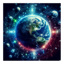 Teoría visual del multiverso universos paralelos e