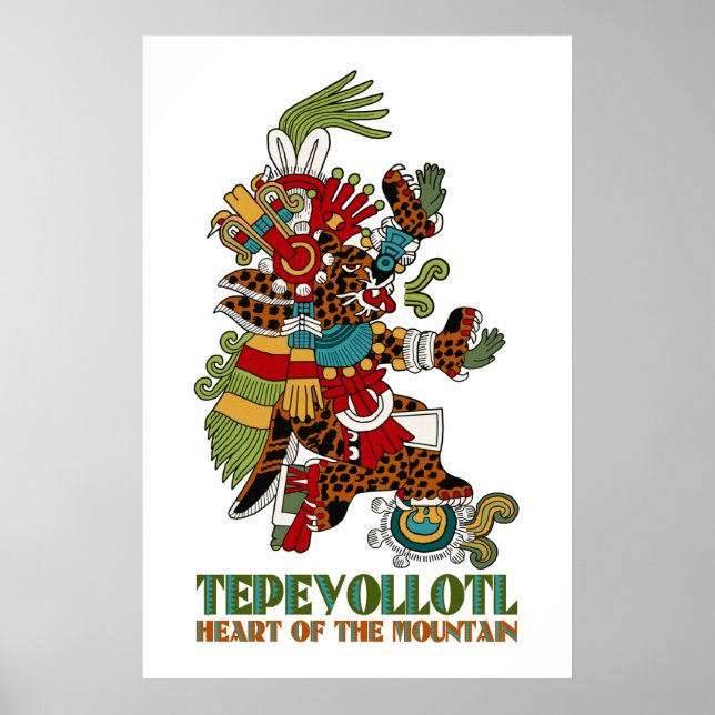 Póster Tepeyollotl (Frente)