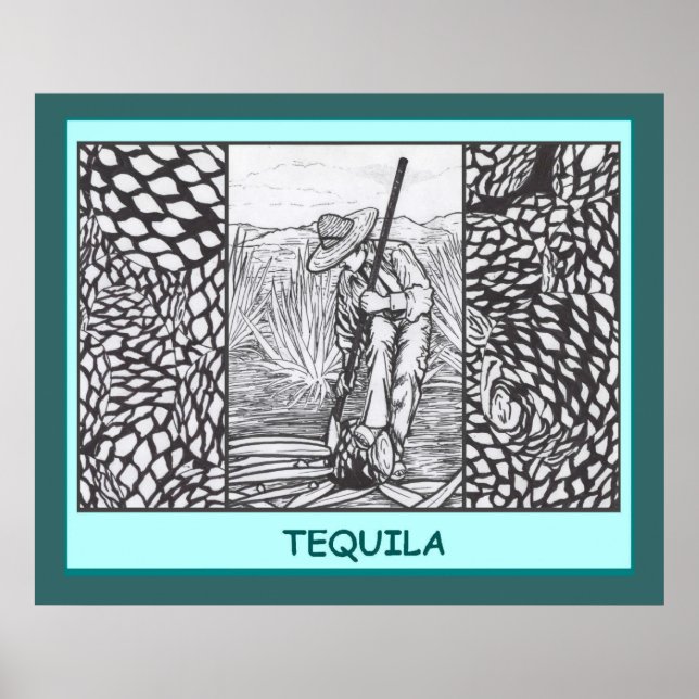 Póster Tequila Poster (Frente)