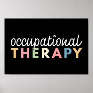 Póster Terapeuta de Terapia Ocupacional COTA