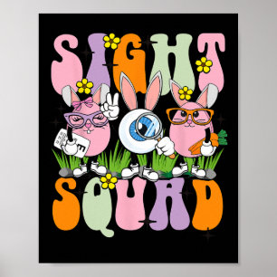 Póster Terapeuta del Escuadrón de la Vista Optometrista O
