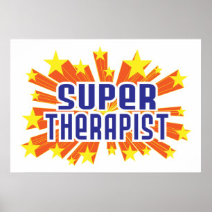Póster Terapeuta estupendo
