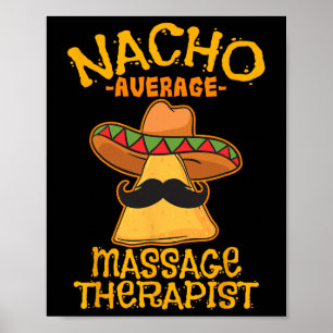 Póster Terapeuta Mago Nacho Promedio Meuse Cinco De Mayo 
