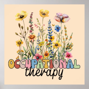 Póster Terapeuta ocupacional COTA fisioterapeuta