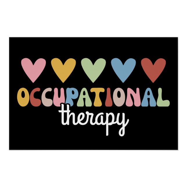 Póster Terapeuta Ocupacional Profesional TO (Anverso)