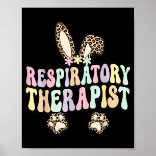 Póster Terapeuta Respiratorio Pascua Rt Enfermera Huevos