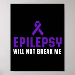 Póster Terapeutas Divertidos de Conciencia de Epilepsia G