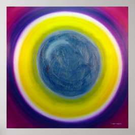 Póster Terapia de color Curación Mandala Bella Artes Post