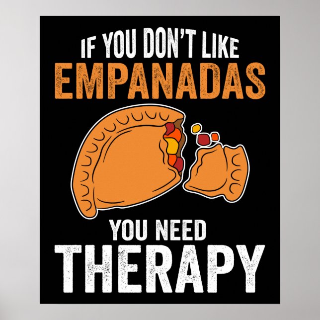 Póster Terapia de Empanadas (Frente)