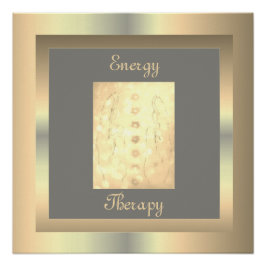 Póster Terapia energética