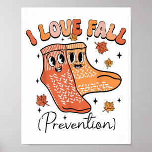 Póster Terapia Física De Groovy I Fall Prevention Fall Pt